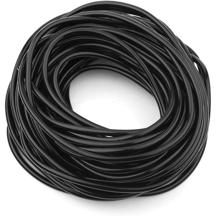 VIFERR Tuyau D'Arrosage 10 Mètres PVC 8/11mm - Flexible Pour Jardin, Serre Et Irrigation Goutte à Goutte