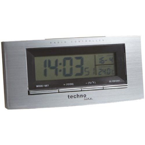 Radio-réveil radio-commandé Proficell Smart Effects Tehnoline WT182 - Gris Reconditionné - Proficell reconditionné disponible sur Cdiscount Seconde Vie