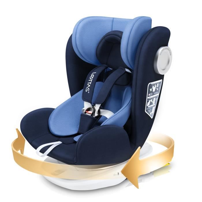 LETTAS Si ge Auto 360 Pivotant Groupe 0 1 2 3 0 36kg avec ISOFIX