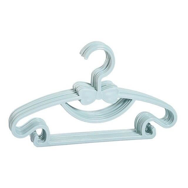 Modele Bleu 10pcs Pcs Bebe Cintre Cintre Pour Vetements Portable En Plastique Cintres D Affichage Coupe Vent Enfants Vetements Cin Cdiscount Maison