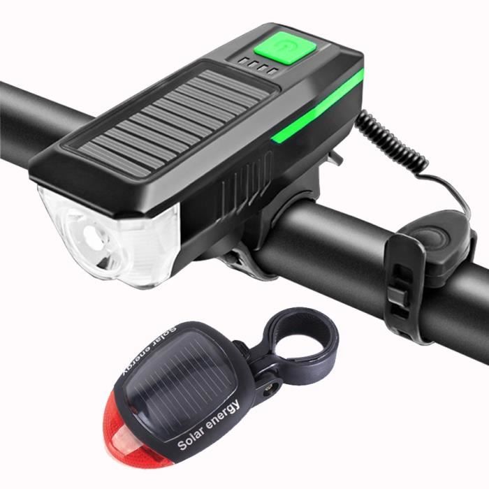 Feu arrière LED rechargeable pour vélos avec 5 modes de luminosité – Lampe de poche de sécurité rechargeable avec clip stylo pour homme et femme