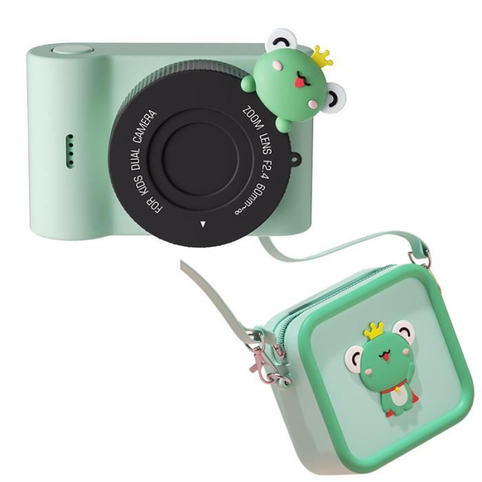 Appareil Photo Numérique Enfant 2,4" 1080P HD 12MP - Carte SD 32Go - Idéal 3 à 10 Ans