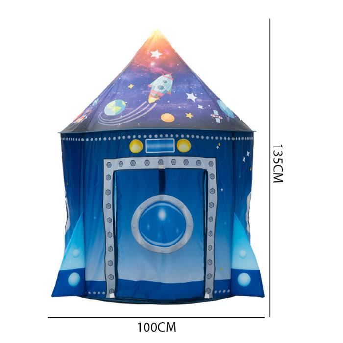 Tente Pliable Pour Enfants - Maison De Jeu Intérieur/extérieur, 105x135 Cm, Tissu Oxford, Sac De Rangement Inclus
