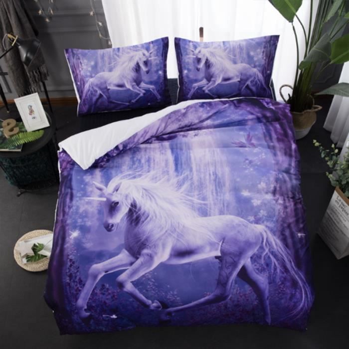 Housse de couette licorne adulte clearance