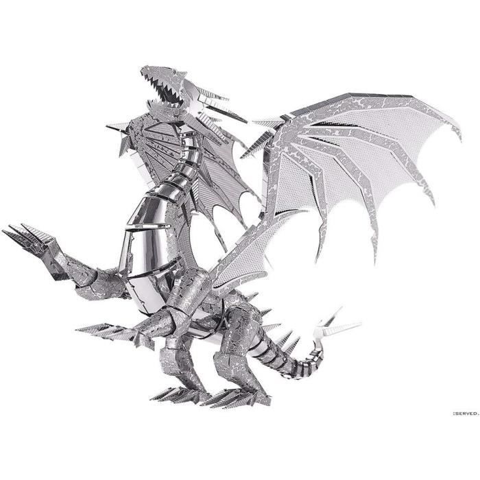 Puzzle 3D En Metal Le Dragon Découpé Au Laser En Diy Métal Modèle Kits Puzzles Pour Adultes