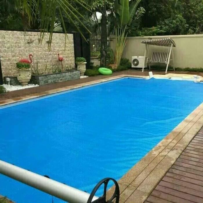 Couvercle Piscine Gonflable 145 Cm En PVC Épais | Isolation Thermique Anti-Feuilles | Valve Remplissage Rapide | Pour Spa Exterieur