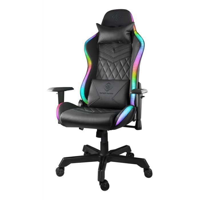 DELTACO GAMING Fauteuil gaming RGB LED 332 modes Cuir PU max 120kg Neuf - vue 4