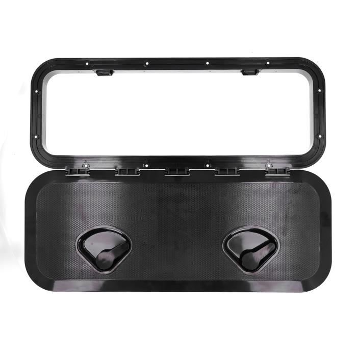 Trappe d'accès pour pont de bateau marine et couvercle, 30,5 x 20,3 cm, trappe d'accès marine, couvercles de trappe de bateau rectangulaires, montage vertical ou horizontal pour bateaux, yachts Trappe d'accès pour pont de bateau marine et couvercle, 30,5 x 20,3 cm, trappe d'accès marine, couvercles de trappe de bateau rectangulaires, montage vertical ou horizontal pour bateaux, yachts