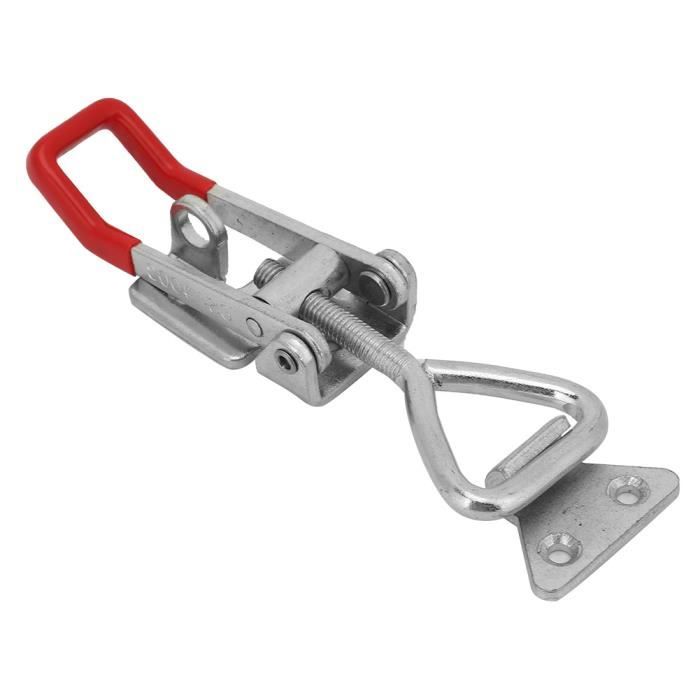 Lot De 4 Serre-Joints à Bascule Horizontale (Sauterelles) GH-201-B - Acier Inoxydable