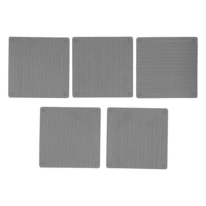Filtres à Poussière Magnétiques Pour Ventilateur PC - 2 Pièces - 120x360mm - PVC à Trous Fins - Installation Facile Sans Vis