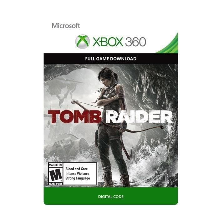 Tomb Raider Jeu Xbox 360 à télécharger