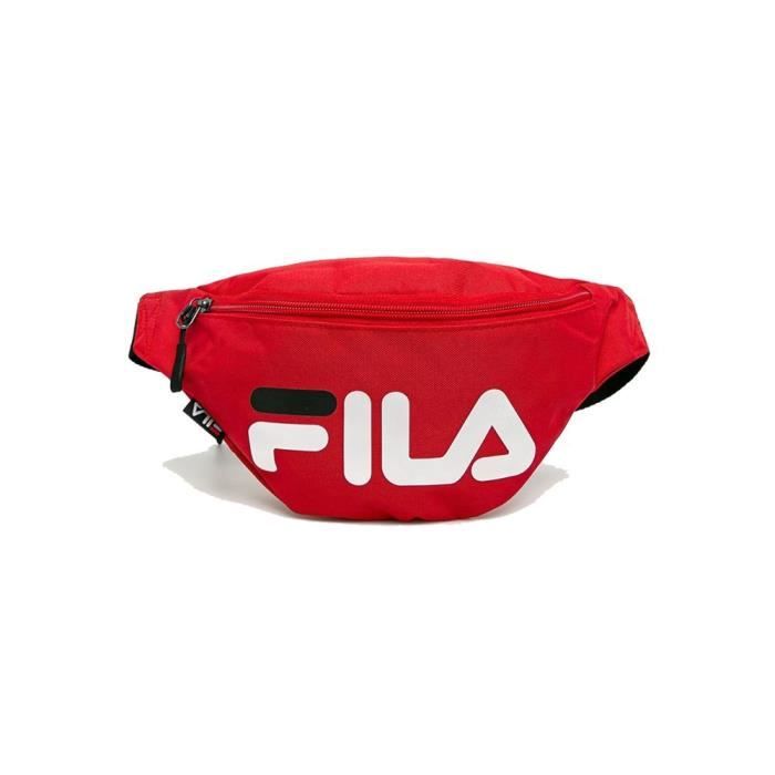 FILA Sac Waist Bag Slim Rouge Mixte Adulte Cdiscount Bagagerie