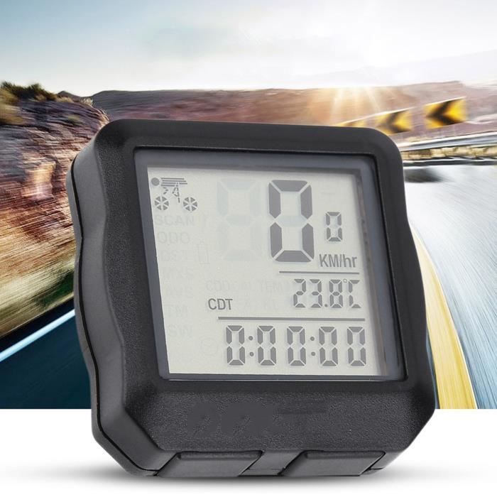 Compteur De Vitesse Pour Tapis Roulant – LCD, Large écran 17x12 Cm, Pour Marche, Vélo Stationnaire, Suivi De Performance