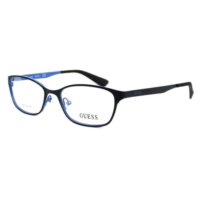 Montures Lunettes GUESS Femme Titane Bleu Acier - Taille S, Branches 105mm, Occasion Très Bon état