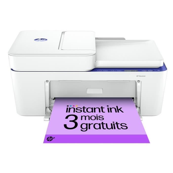 Imprimante tout-en-un HP Deskjet 4230e Jet dencre couleur Copie Scan – 3 mois dInstant ink inclus avec HP+