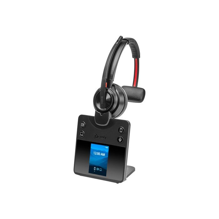 Poly Savi 8410 Office Savi 8400 series micro casque sur oreille DECT / Bluetooth sans fil Certifié pour Microsoft Teams - vue 9