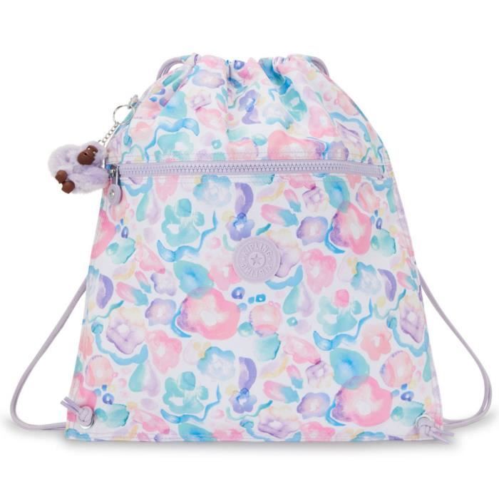 Sac piscine Kipling Supertaboo Aqua Flowers Cdiscount Bagagerie