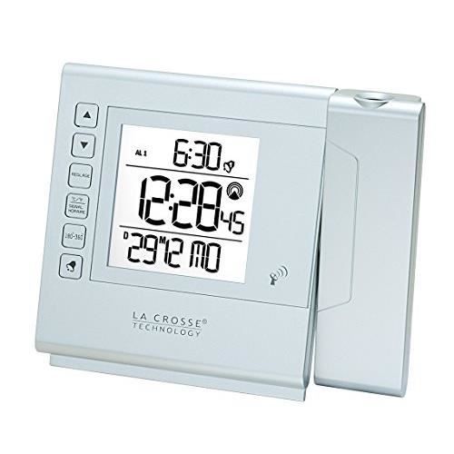 Réveil Radio-Piloté La Crosse Technology WT522 Avec Projection - Blanc