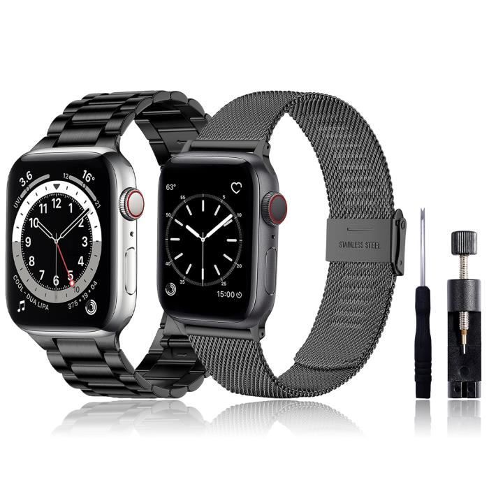 Silver Bracelet Inox Apple Watch MeganStoreBracciale Per Apple