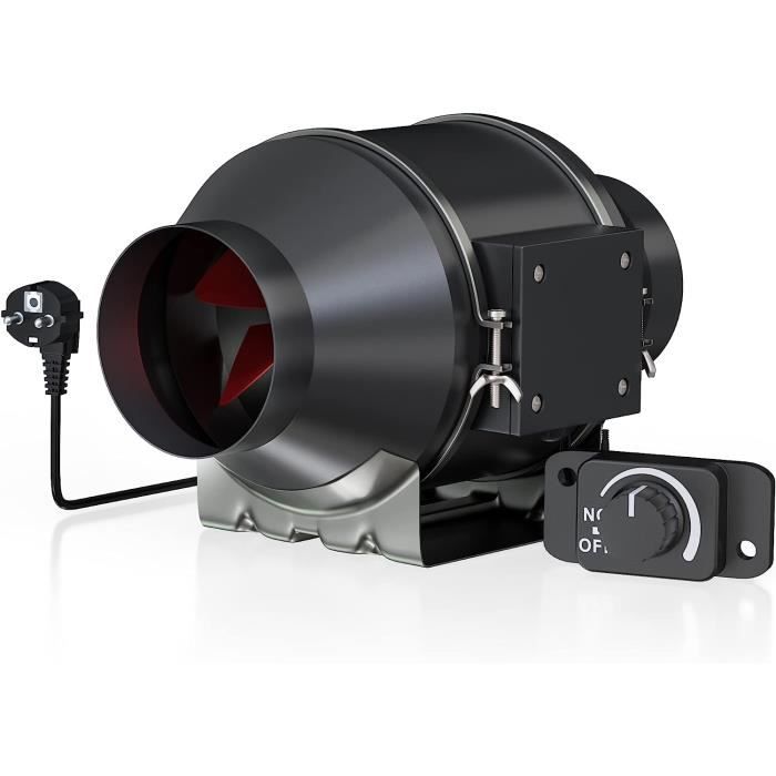 Ventilateur Mural Vents Silenta-M 100 Mm – Extra Silencieux 25 DB – Avec Minuterie