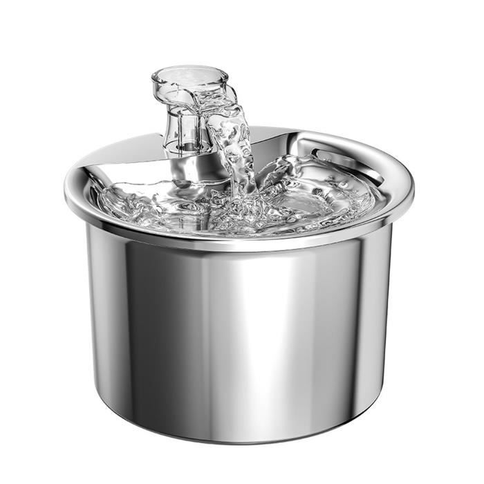 Comparer les prix de Mothinessto Fontaine d'eau pour chat Fontaine d'eau intelligente pour chat, Super silencieuse, Circulation animalerie collier