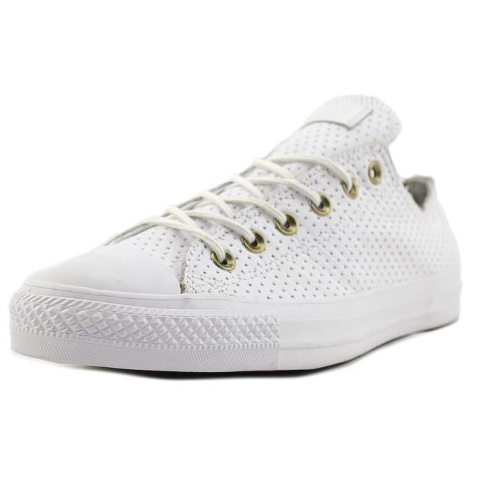 converse all star cuir blanc basse