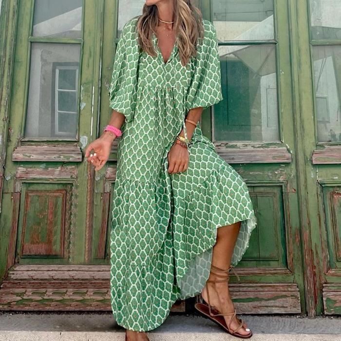 Robe imprimée grande taille new arrivals
