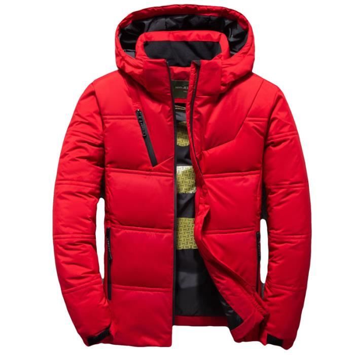 Doudoune homme Marque Luxe XL Rouge Cdiscount Pr t Porter