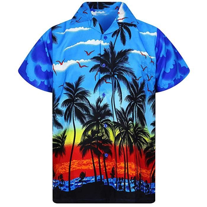 chemise hawaienne ... Birds of paradise crème. La chemise Hawaïenne à