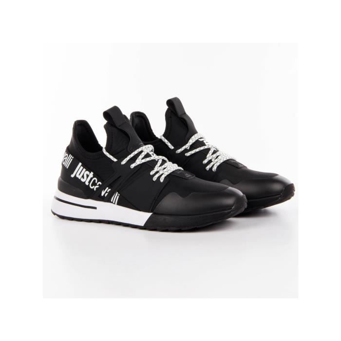 Just Cavalli Basket Just Cavalli Homme Roberto Noir Synthétique