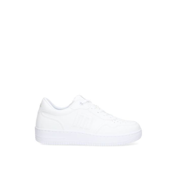 mustang Chaussures Femme - MUSTANG - Murri - Blanc - Lacets - Talon Plat
