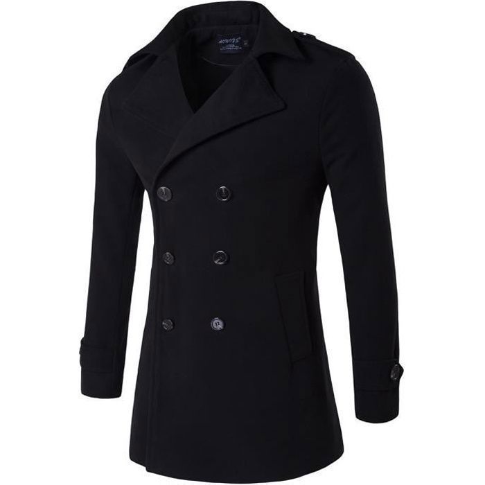 Manteau homme caban clearance
