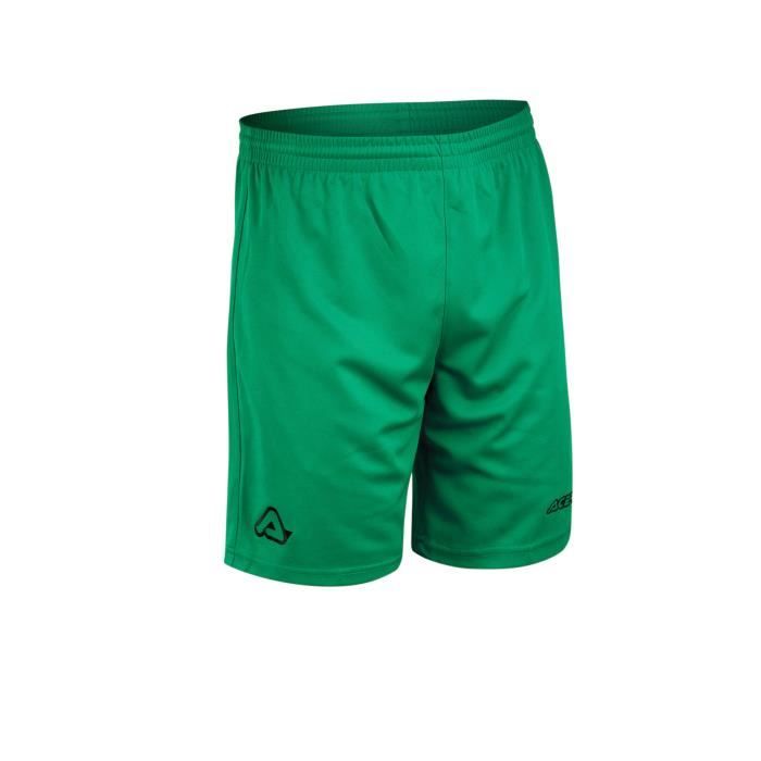 short de sport homme acerbis atlantis - vert - multisport - confortable et polyvalent