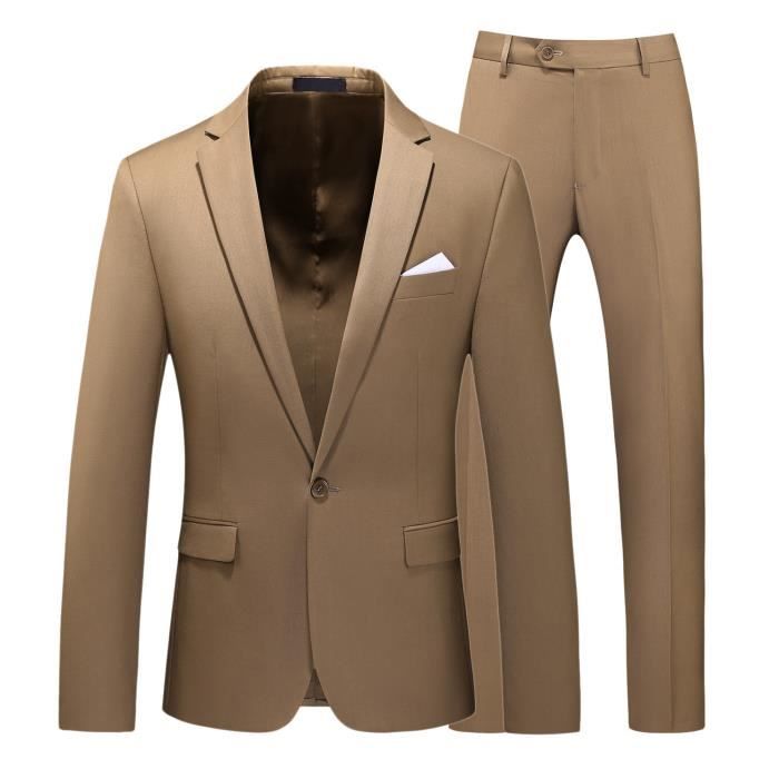 Veste marron clair homme outlet