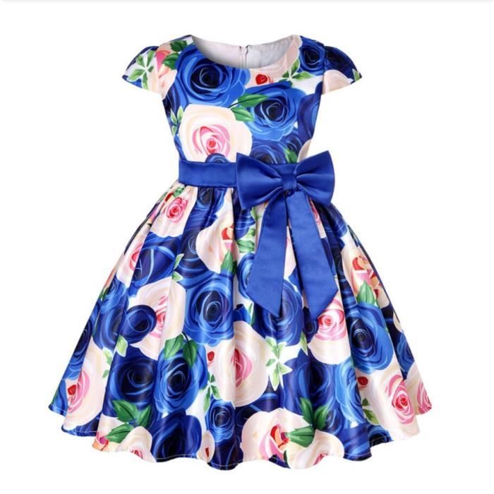 élégant enfants robes pour les filles 3-12 ans fleur fille robe de fête de  mariage une ligne filles tutu robe pour la fête d'anniversaire