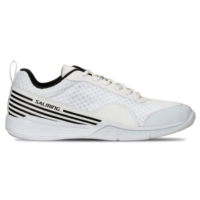 chaussures de handball femme salming viper sl - blanc/noir - 39 1/3