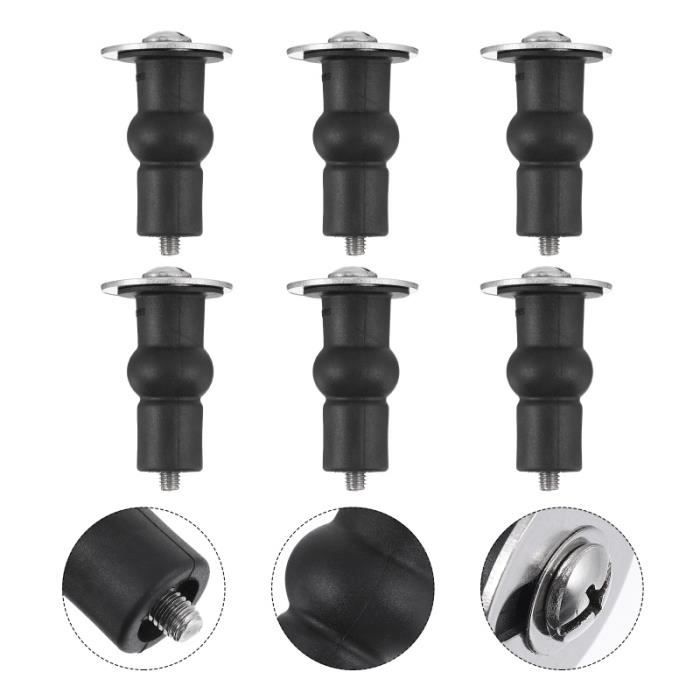 Acheter 1 Ensemble/2 Ensembles De Fixations à Vis De Siège De Toilette En Plastique, Adaptés Aux Outils De Réparation De Charnière De Siège De Toilette
