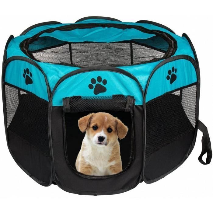 Parc portable pour chiot, parc pliable pour chien, tente de chenil  d'exercice pour