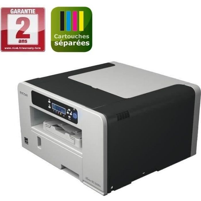 Ricoh Aficio SG Imprimante couleur jet d'encre A4 3600 x 1200 ppp jusqu'à 29 ppm mono / jusqu'à 29 ppm couleur capacité : 250 feuilles USB LAN - vue 1