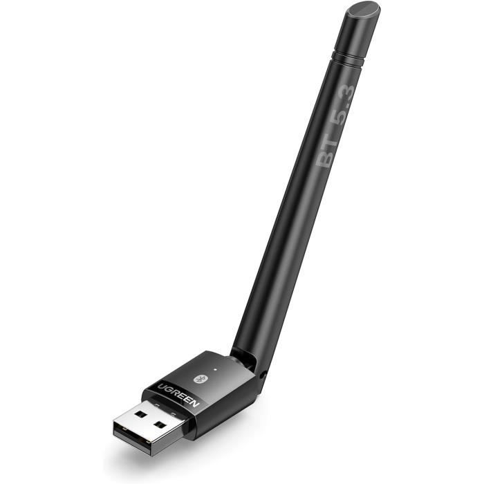 Dongle Pc Windows Clé Bluetooth 5.4 USB Pour PC - Dongle Longue Distance 150m - Windows 11/10/8.1/7 Pennetta Bluetooth