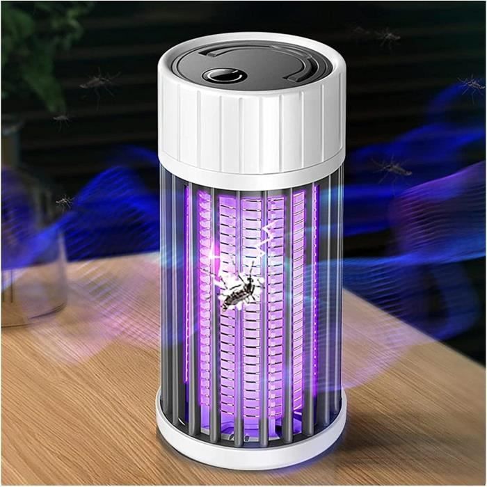 PQETBV Moustiques Repoussent Les Ventilateurs, 2 Pièces Ventilateur Anti Mouche Indolore pour Eloigner Les Mouches de la Table, Repellent Moustique Fan pour Maison Dîner, Pique-Nique et Barbecue