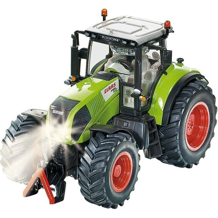véhicule miniature - siku tracteur claas radiocommandé - garçon et fille - a partir de 3 ans