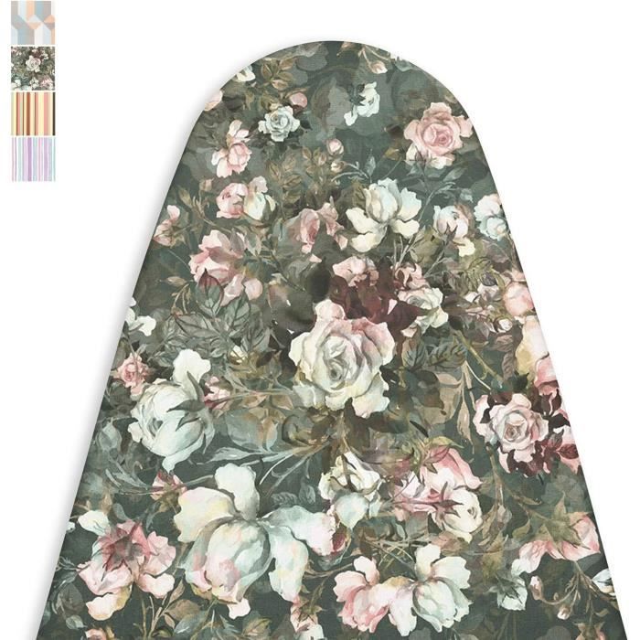 Housse De Table à Repasser Encasa Luxury Line - Rembourrage Épais, Pour Planches 112x34 Cm