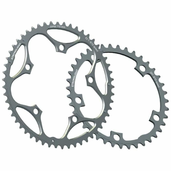 Plateau Stronglight S-5083 9/10V 48T - Mixte - Gris - A monter soi-même