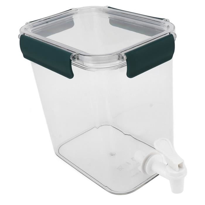 Carafe Réfrigérateur Distributeur De Boissons 3,5 L Avec Robinet - Pour Réfrigérateur - Récipient à Jus, Limonade, Thé Froid Conteneur Boissons Fraîches