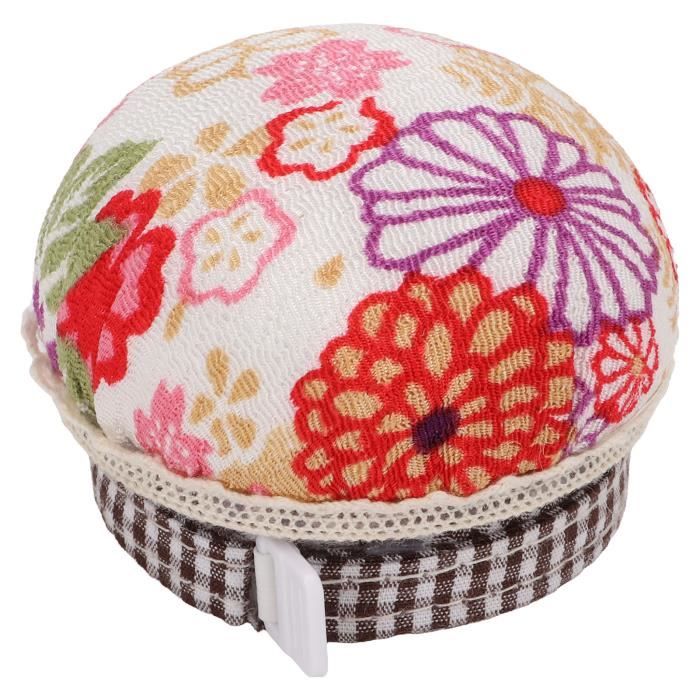 Coussin Magnétique à Épingles Avec Bracelet – Porte-Épingles Silicone Rouge Pour Couture, Broderie & Bricolage – Ultra Pratique