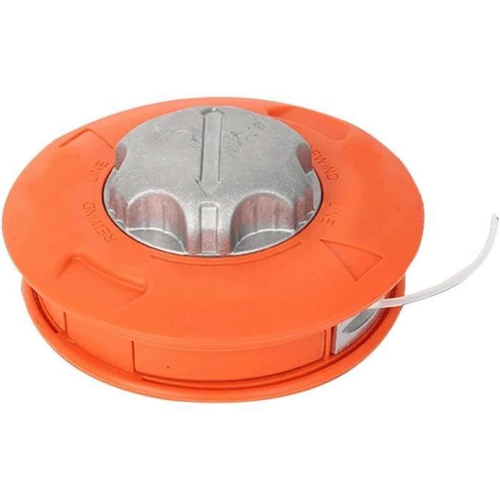 Tête Débroussailleuse Universelle Viabrico M10 X 1.25 - Avec Fil Nylon 2.4mm X 15m - Auto-Déroulant