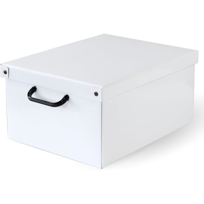 Boîte De Rangement Carton Snoopy 39x50x24 Cm - Avec Couvercle - Rangement Vêtements Ou Jouets