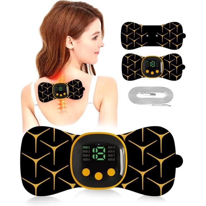 Mini Message Device Masseur Cervical, Masseur Cervical, Ems Microcurrent Mini Massage ...