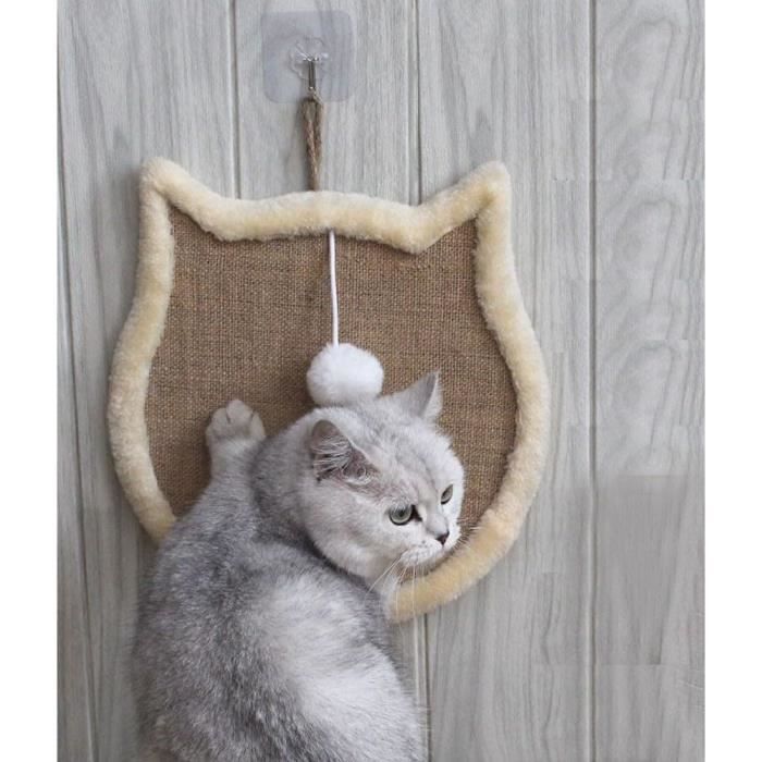 Lit Et Planche à Gratter En Sisal 2 En 1 Réutilisable Pour Chat - Rampe à Griffer Pour Chat